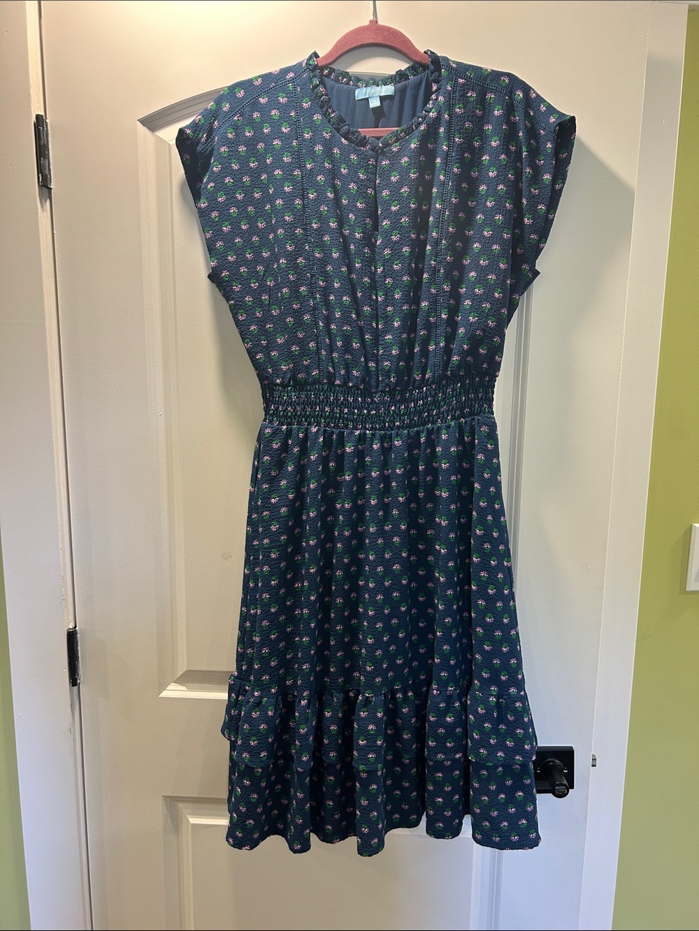 Draper James Navy Dress